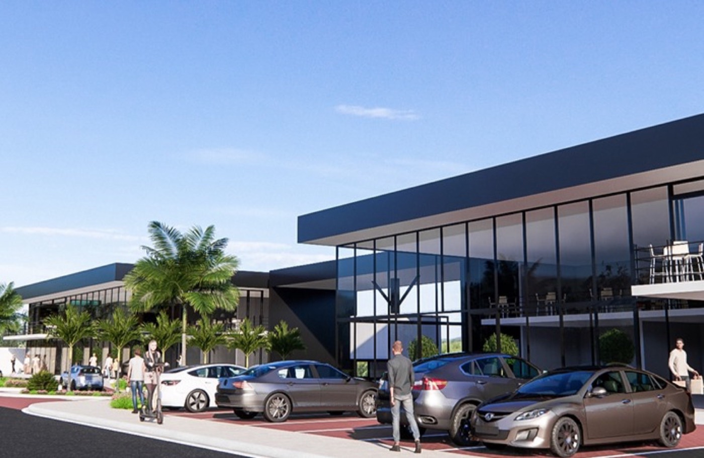 Mall JK, 850 m², Mogi Mirim/SP: Acesso principal
