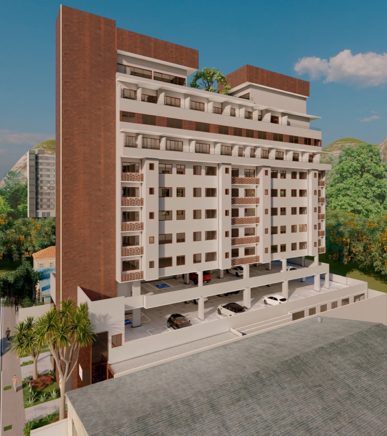 Espaço 360, 4.500 m², Belo Horizonte/MG: Vista aérea, outro ângulo