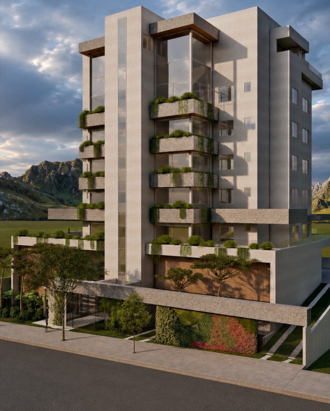Prédio OP, 4.000 m², Belo Horizonte/MG, obra orçada pela LMF Engenharia